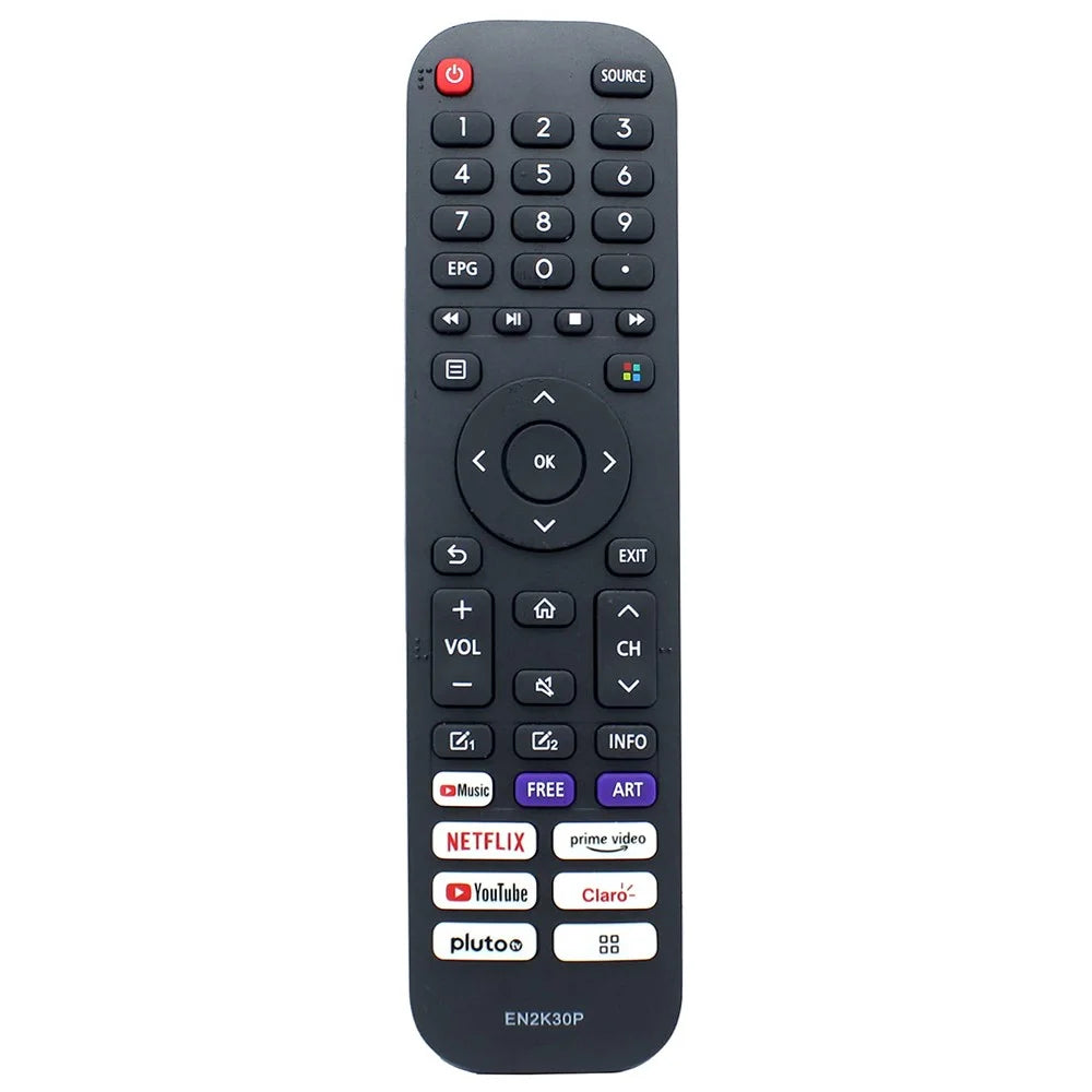 EN2K30P For Hisense TV Remote Control Ergonomic Replacement Controller - 1