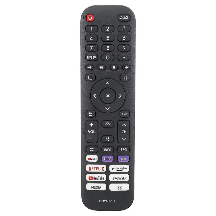 EN2N30H ABS Plastic Remote for Hisense Television Replacement Remote Control - 1