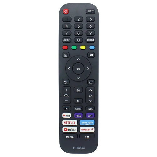 EN2G30H For Hisense TV Remote Control Ergonomic ABS Replacement Controller - 1