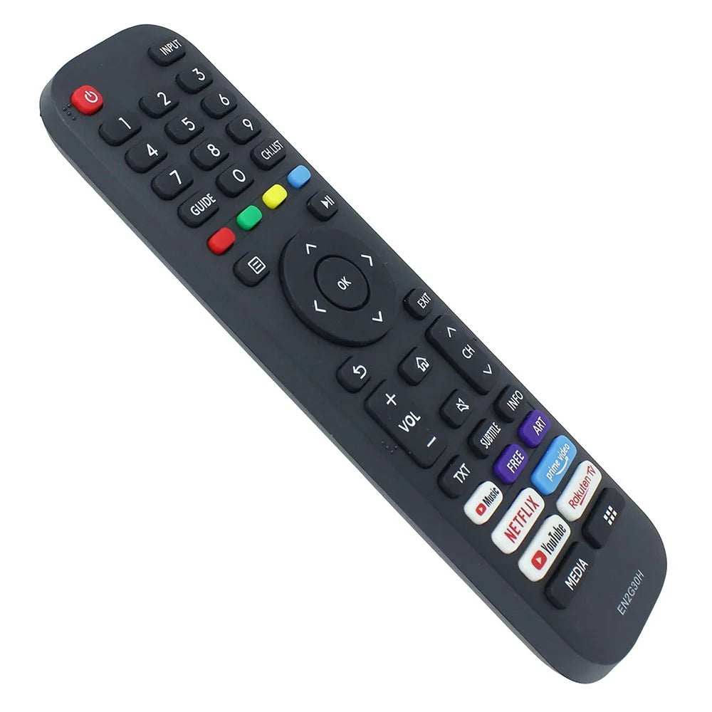 EN2G30H For Hisense TV Remote Control Ergonomic ABS Replacement Controller - 3