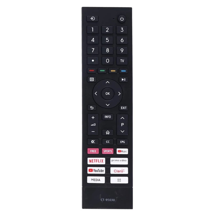 CT-95030 For TOSHIBA TV Replacement Remote Control ABS Plastic Remote - 6