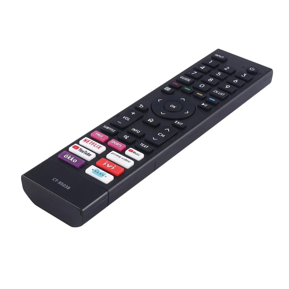 CT-95038 For TOSHIBA Television Plastic Replacement Remote Control - 2