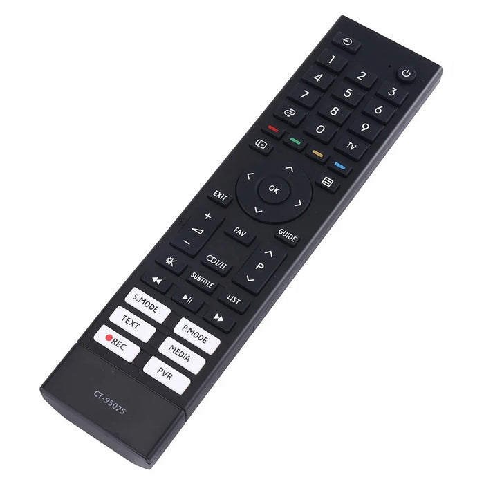 CT-95025 For TOSHIBA TV Replacement Remote Control ABS Plastic Television Remote - 1