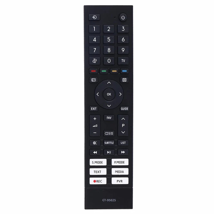 CT-95025 For TOSHIBA TV Replacement Remote Control ABS Plastic Television Remote - 3
