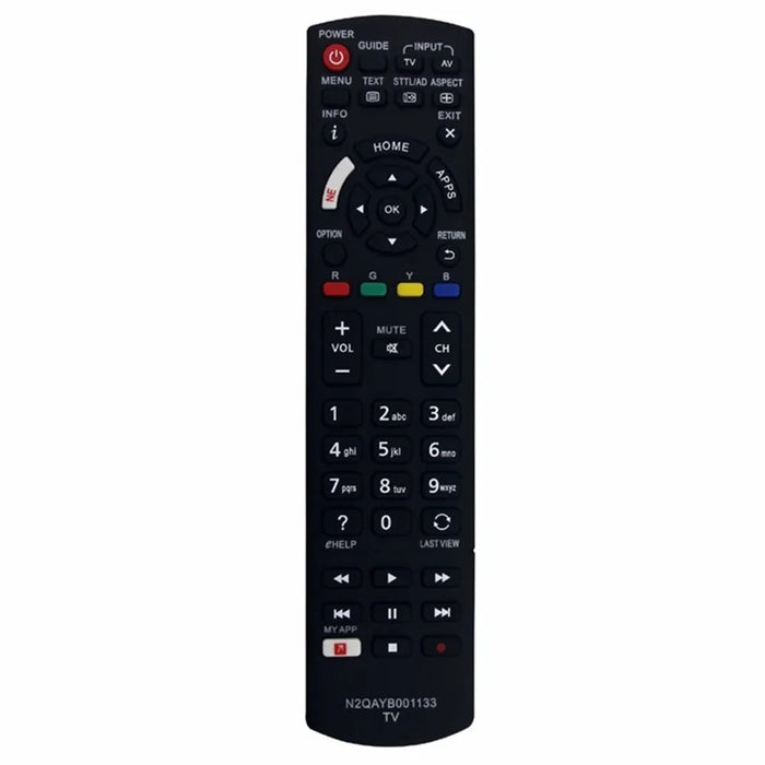 N2QAYB0001133 TV Controller for Panasonic Television Replacement Remote Control - 1