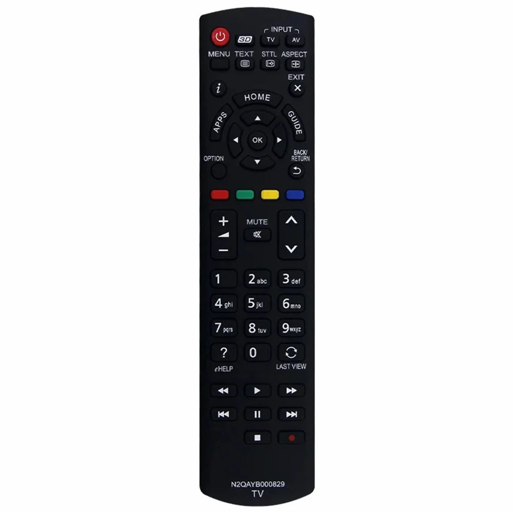 N2QAYB000829 For Panasonic TV Remote Control Replacement Ergonomic Controller - 1