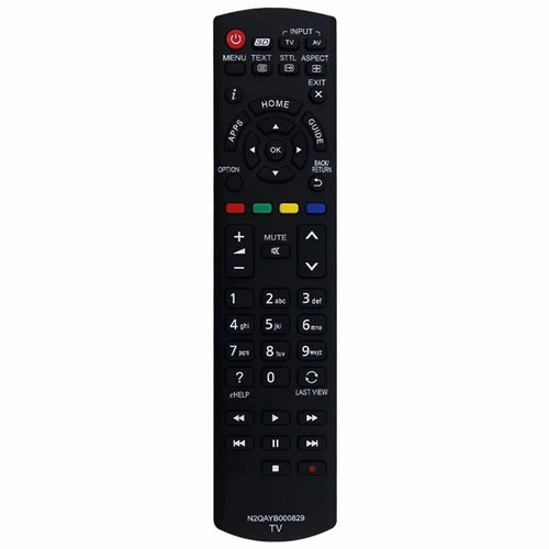 N2QAYB000829 For Panasonic TV Remote Control Replacement Ergonomic Controller - 1