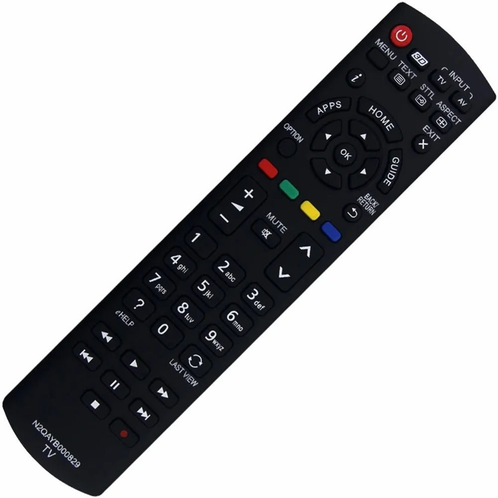 N2QAYB000829 For Panasonic TV Remote Control Replacement Ergonomic Controller - 2