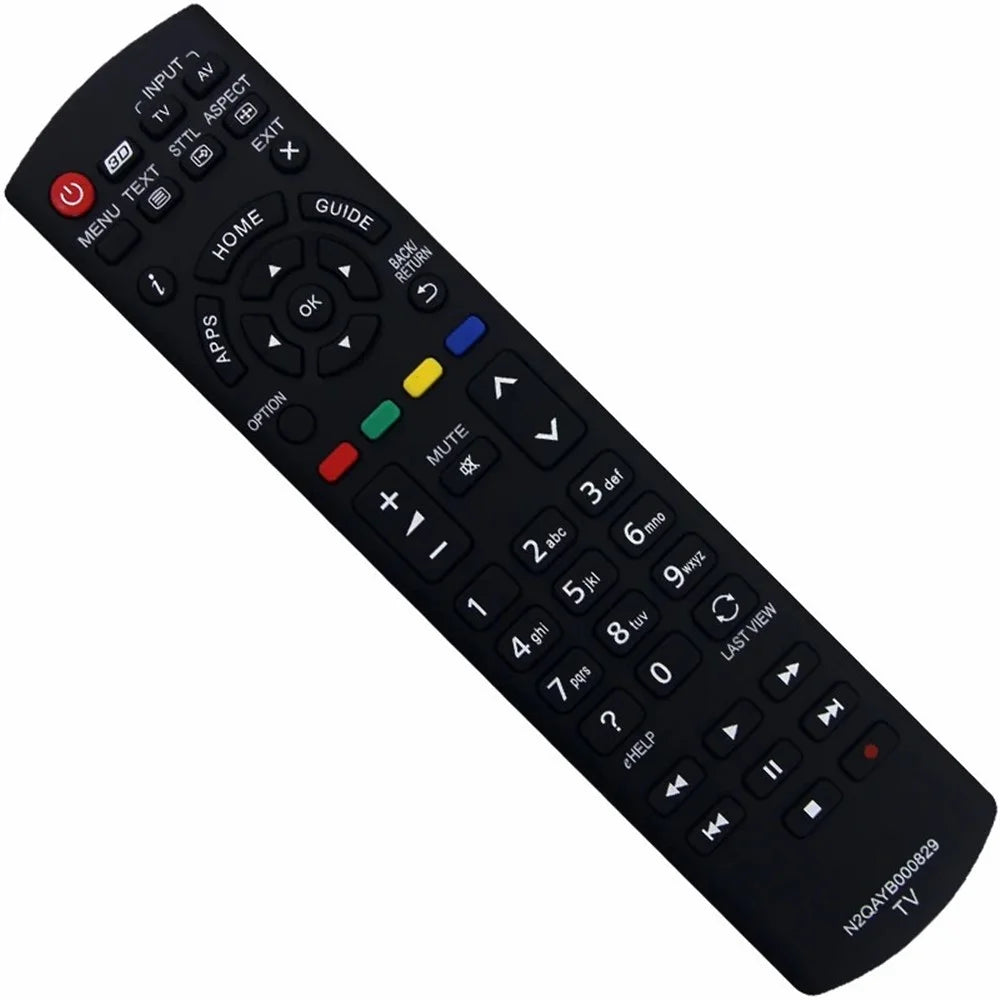 N2QAYB000829 For Panasonic TV Remote Control Replacement Ergonomic Controller - 3