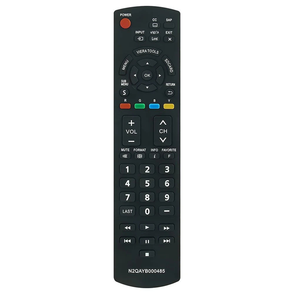 N2QAYB000485 TV Controller for Panasonic Television Replacement Intelligent Remote Control - 1
