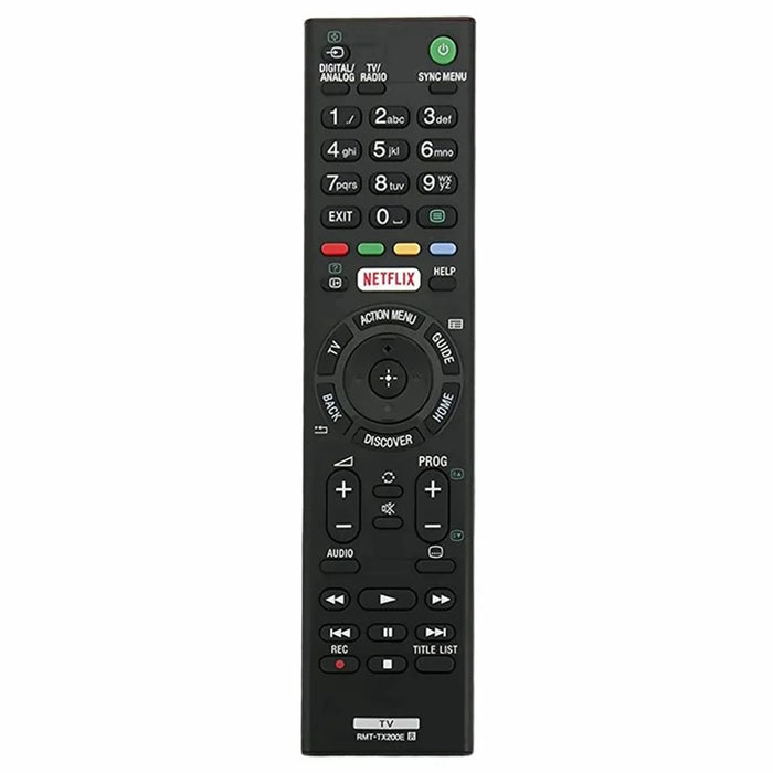 RMT-TX200E For Sony Television Battery Operated Remote Handheld Remote Controller - 1