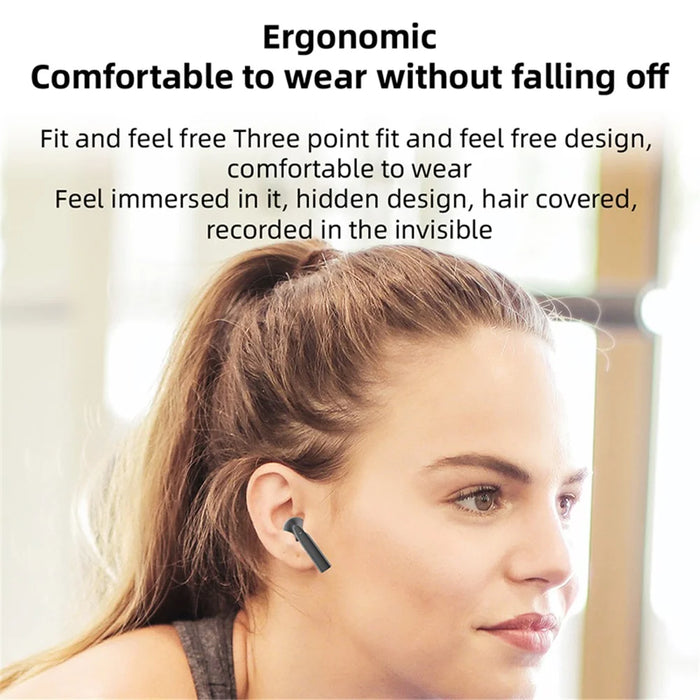 S20 For iPhone Live Broadcast 2.4G Wireles Earbud Microphone (1 Receiver+2 Microphones) - 3