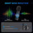 K1 Noise Reduction Lavalier Microphone 2 Wireless Mic with Type-C Receiver + iP Audio Converter - 5