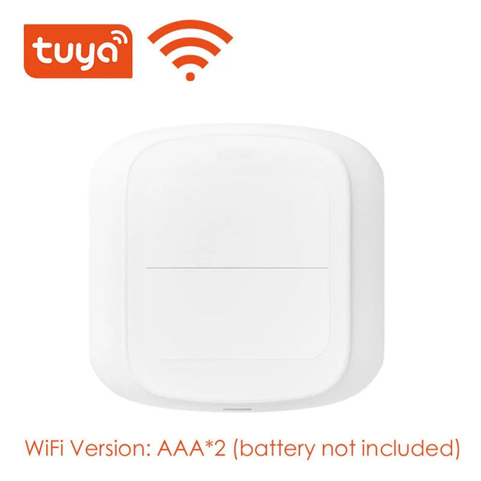 LKWSW201 Tuya Smart Wifi / Zigbee Push Button Switch 2-Gang Wireless Smart Home Remote Controller - 3