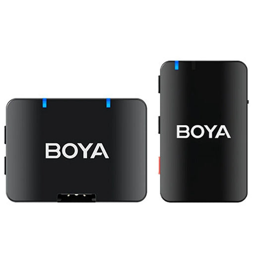 BOYA Live Broadcast Wireless Lavalier Microphone Noise Reduction Mic, 1 Transmitter + 1 Receiver - 1