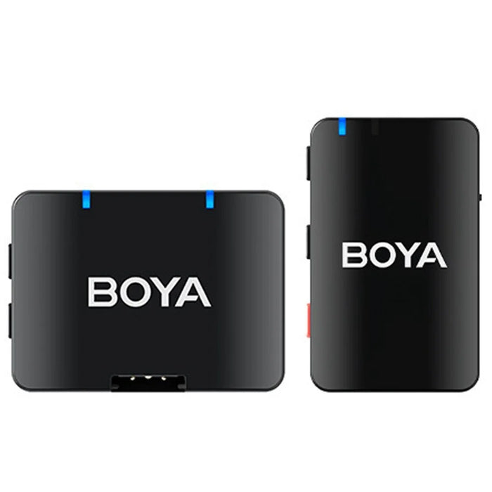 BOYA Live Broadcast Wireless Lavalier Microphone Noise Reduction Mic, 1 Transmitter + 1 Receiver - 1