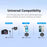 BOYA Live Broadcast Wireless Lavalier Microphone Noise Reduction Mic, 1 Transmitter + 1 Receiver - 2