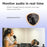 BOYA K11 Bluetooth-compatible Wireless Microphone with RGB Light Karaoke Mic for Phone / Tablet / PC - White - 7