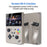 R43pro Built-In 30000 Games 4.3 Inch HD Screen 3D Rocker Handheld Arcade Game Console, with 128G TF Card - Grey - 4