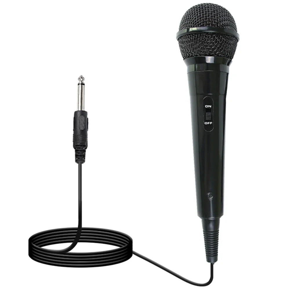 MB-102 High Sensitivity Dynamic Cardioid Microphone Wired Handheld Mic for Speech Karaoke - 1