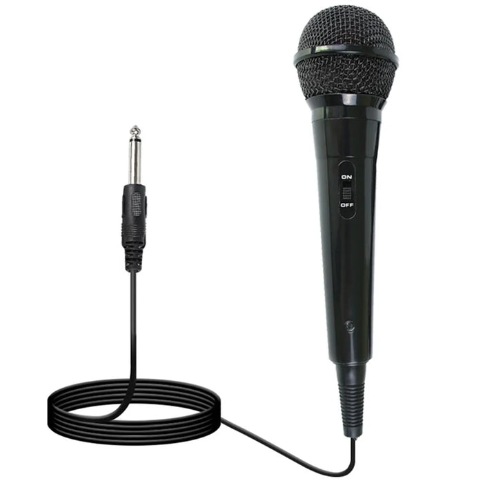MB-102 High Sensitivity Dynamic Cardioid Microphone Wired Handheld Mic for Speech Karaoke - 1