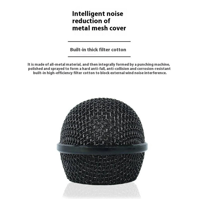 MB-102 High Sensitivity Dynamic Cardioid Microphone Wired Handheld Mic for Speech Karaoke - 3