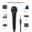 MB-102 High Sensitivity Dynamic Cardioid Microphone Wired Handheld Mic for Speech Karaoke - 4