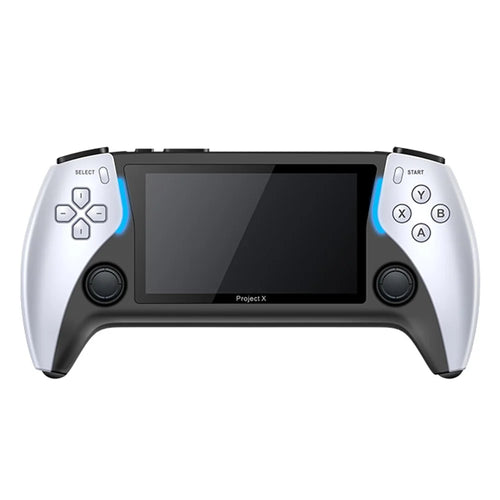 PROJECT X Handheld Retro Game Console 4.3-inch IPS Screen Supports Dual Player Combat with Dual Controllers - 1