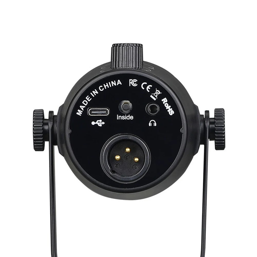 MV7 Real-Time Monitoring Cardioid Dynamic Microphone with Desktop Bracket for Live Broadcast - 3
