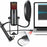MU900max RGB Light Karaoke Microphone E-Sports Gaming Condenser Mic with Desktop Bracket - 6