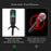 A6 USB Microphone Metal Condenser Recording Microphone with RGB Light for Laptop Streaming Broadcast - 5