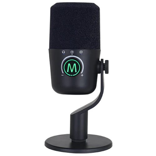 PDO-20 USB Gaming Microphone Noise Cancellation Condenser Mic for Live Streaming, Recording, PC - Black - 1