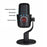 PDO-20 USB Gaming Microphone Noise Cancellation Condenser Mic for Live Streaming, Recording, PC - Black - 2