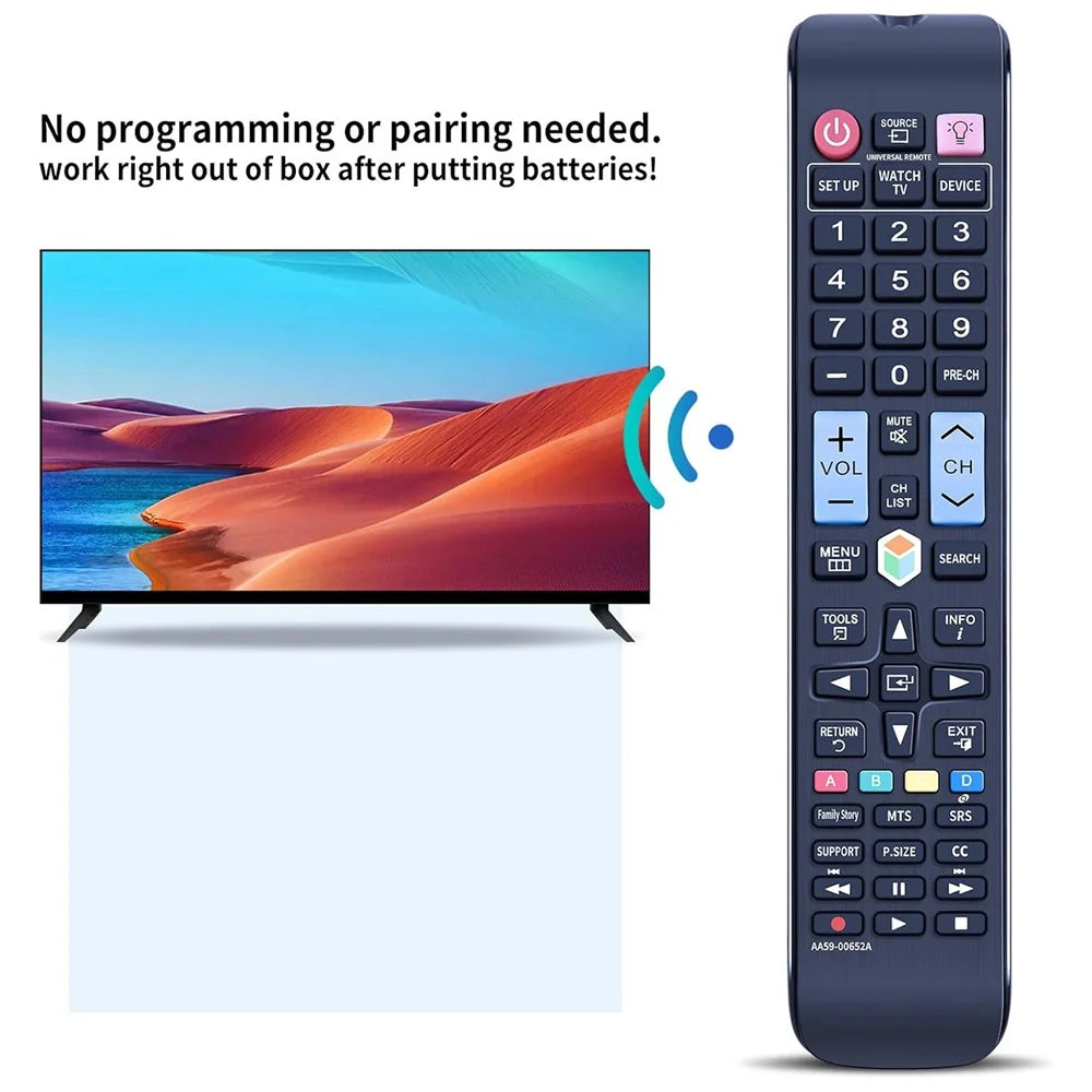 AA59-00652A For Samsung TV Remote Controller Replacement ABS Television Remote Control - 2