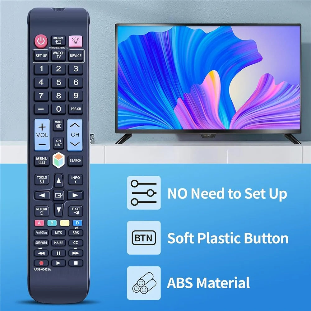 AA59-00652A For Samsung TV Remote Controller Replacement ABS Television Remote Control - 3