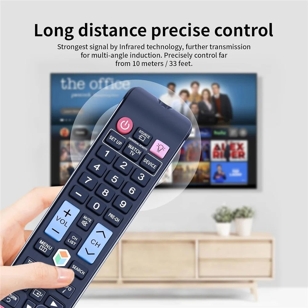 AA59-00652A For Samsung TV Remote Controller Replacement ABS Television Remote Control - 4