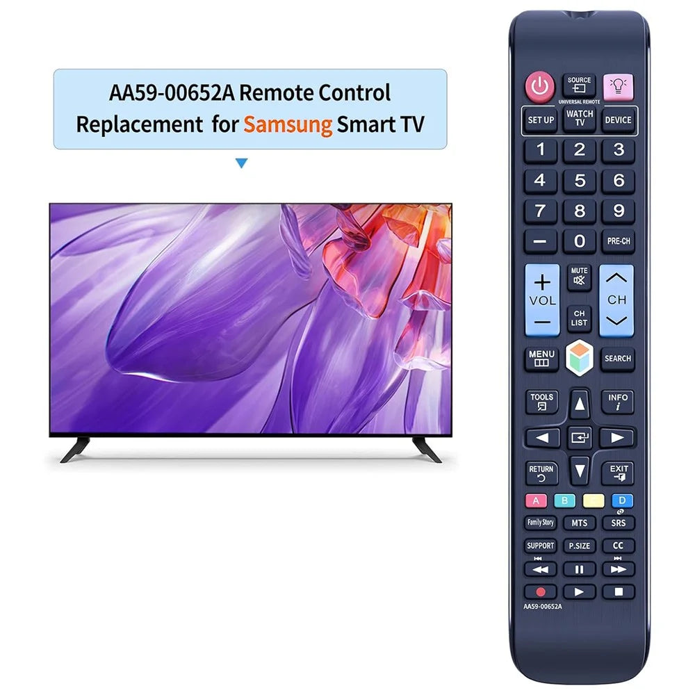 AA59-00652A For Samsung TV Remote Controller Replacement ABS Television Remote Control - 5