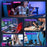 ONIKUMA M830 RGB Light Wired Condenser Microphone Noise Reduction Recording Gaming Desktop Mic - 7