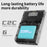 ANBERNIC RG40XXV 4.0-inch IPS Screen WiFi + Bluetooth-compatible 64GB Retro Video Game Console, with 256G TF Card - Transparent Black - 5