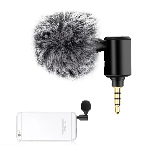 PULUZ PU614B  3.5mm Wireless Lavalier Microphone Clip-On Unidirectional Lapel Mic for Interview, Live Stream - 1