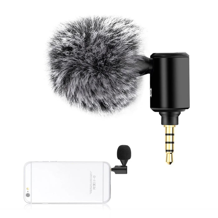 PULUZ PU614B  3.5mm Wireless Lavalier Microphone Clip-On Unidirectional Lapel Mic for Interview, Live Stream - 1