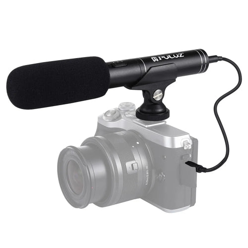 PULUZ PU3012 Professional Interview Microphone for DSLR Camera DV Recording Mic - 1