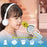 X6 Cute Rabbit Kids Microphone Voice Changing Bluetooth-compatible TWS Karaoke Mic, English Version - Ivory White - 4
