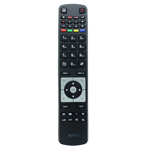 RC5117 For Hitachi TV Remote Controller 1-8m ABS Television Remote Control - 1