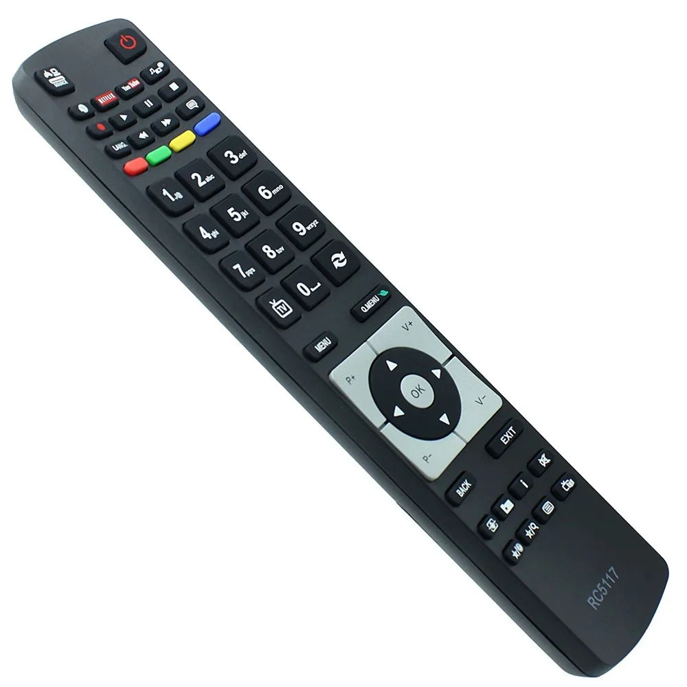 RC5117 For Hitachi TV Remote Controller 1-8m ABS Television Remote Control - 4