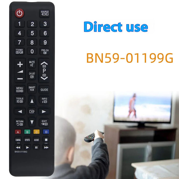 BN59-01199G Remote Control Replacement For Samsung TV Battery Operated Universal TV Remote - 3