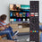 JVC SCEPTRE WALTON Remote Control Replacement For JVC TV Battery Operated Universal TV Remote - 3