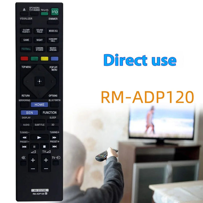 RM-ADP120 Remote Control Replacement For Sony Home Theater Player Battery Operated - 3