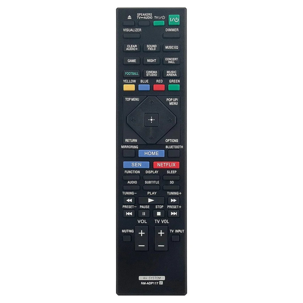 RM-ADP117 Remote Control Replacement For Sony Home Theater Player Battery Operated - 1