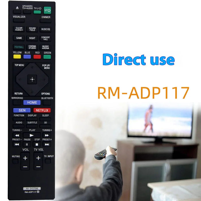 RM-ADP117 Remote Control Replacement For Sony Home Theater Player Battery Operated - 4